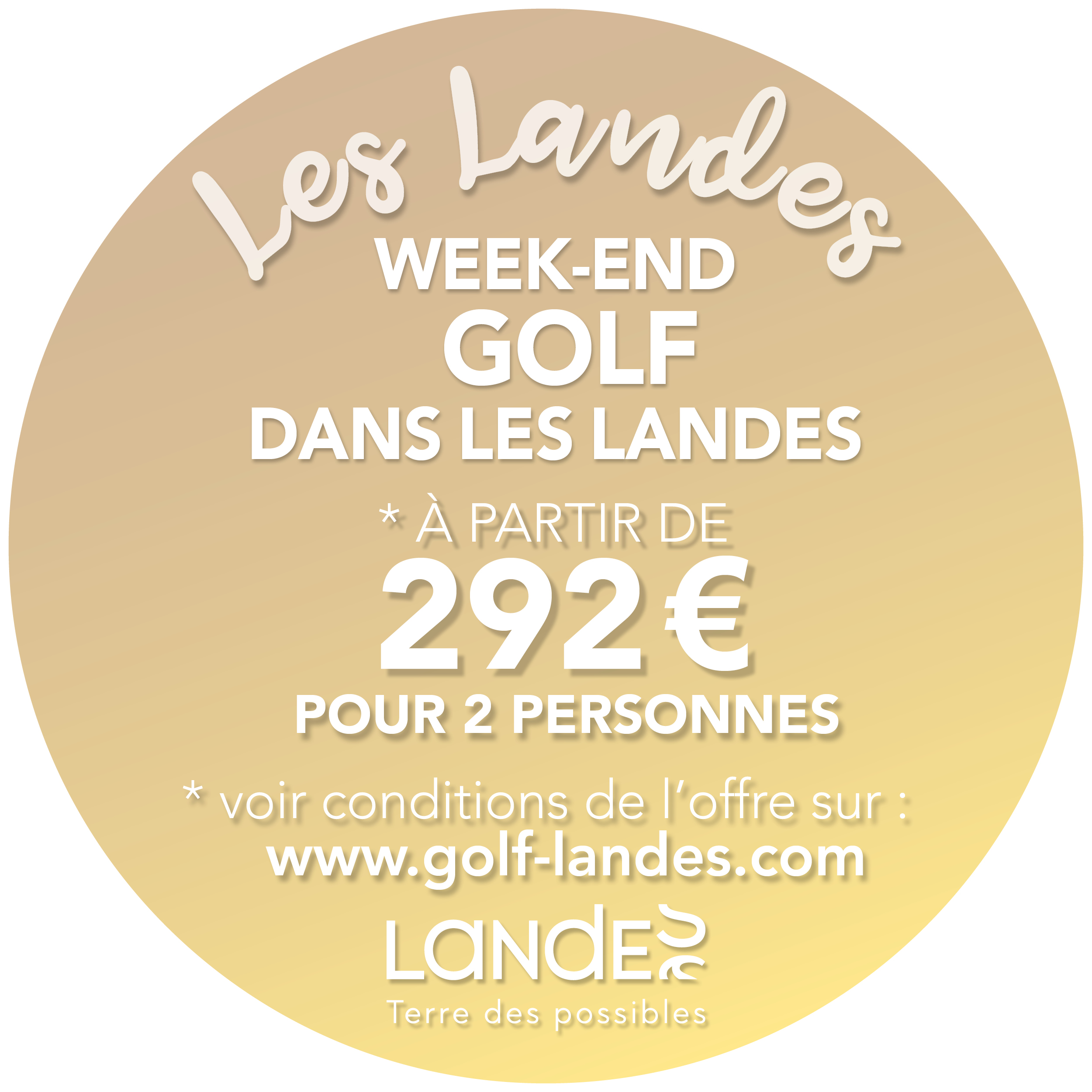 weekend golf landes